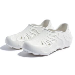 UIN Women's Garden Shoes Beach Outdoor Slippers Sandals (BRIGHT-MOON WHITE OCTOP